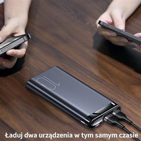 Powerbank Usams P Pb Mah Xusb Wy Wietlacz Led Zielony Green