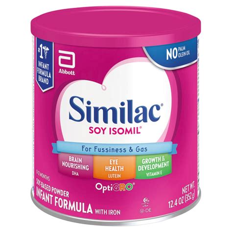 Save On Similac Soy Isomil Infant Formula For Fussiness Gas With Iron