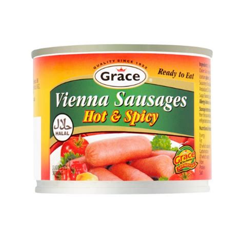 Grace Vienna Sausages “halal” 200g X 1 Bellair Farms International