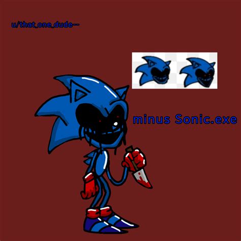 minus Sonic.exe (by me) : r/minusfnf