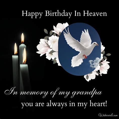 Birthday Greetings For Grandfather In Heaven Darya Emelyne