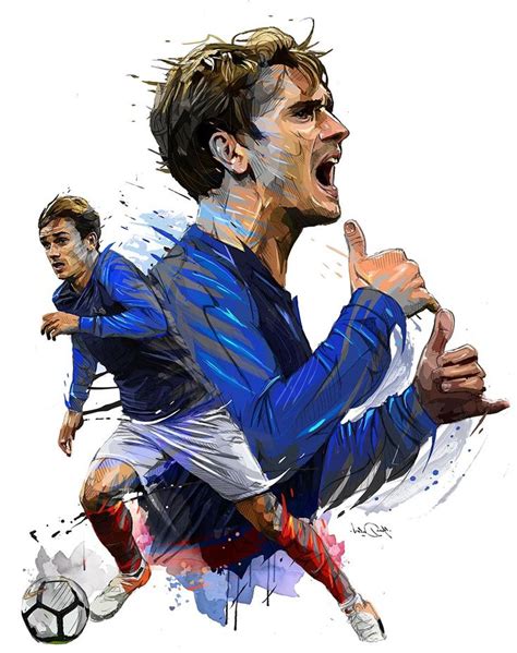 Impressionnant De Griezmann Dessin Photos Coloriage Foot Dessin