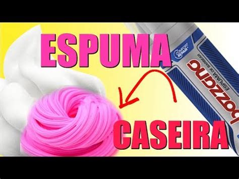 Como Fazer Espuma De Barbear Para Slime Caseira Novo Rosa Youtube