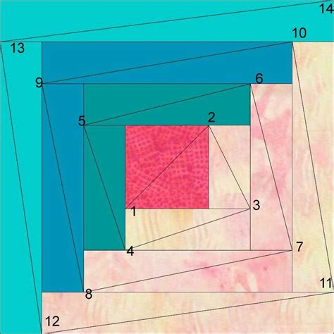 Log Cabin Quilting Pattern Very Cool Adds A Whole New Dimension To