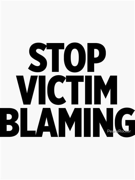 Stop Victim Blaming ~ Motivation Mantra Yoga Sticker For Sale By