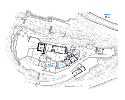 Great Castles Burg Eltz Floor Plan