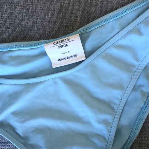 Charlee Swim Blue Bikini Set In Fantastic Depop