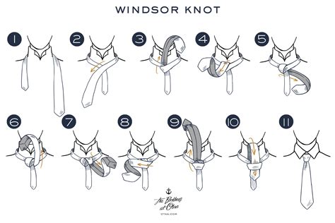 How to Tie a Windsor Knot | Tie Knot Tutorial | Learn How to Tie a Tie ...