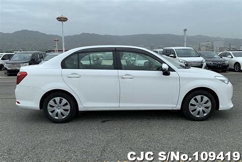 2017 Toyota Corolla Axio White For Sale Stock No 109419 Japanese