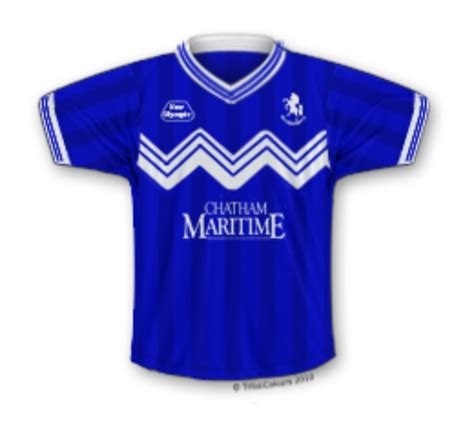 Gillingham 1987-88 Home Kit