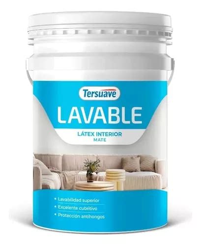 Tersuave Latex Lavable Interior Mate X 20 Lts