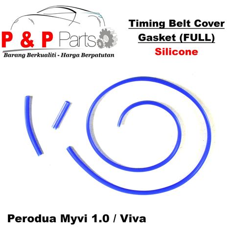 Timing Belt Cover Gasket Silicone For Perodua Myvi Viva 1 0 Proton