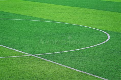 Artificial Turf Of Soccer Football Field Stock Photo Image Of Shoot