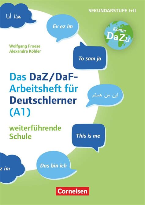 Das Bin Ich Das Daz Daf Arbeitsheft F R Deutschlerner A