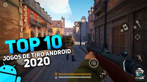 TOP 10 MELHORES JOGOS DE TIRO OFFLINE ONLINE PARA ANDROID 2020