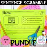 Level Unit Decodable Trick Word Sentence Scrambles Fun Phonics