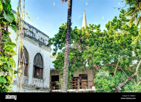 Stone Town Zanzibar Stock Photo Alamy