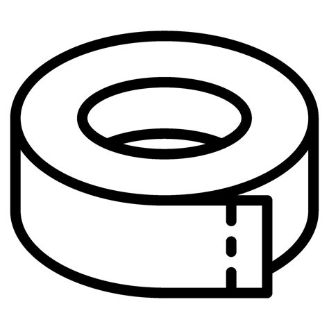 Office Tools Adhesive Tape Vector Object Illustration 35886927 Vector