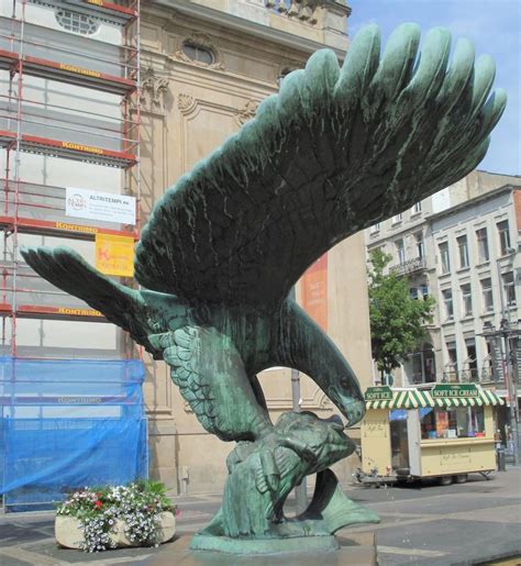 Large Eagle Statue Outdoor Aongking Sculpture