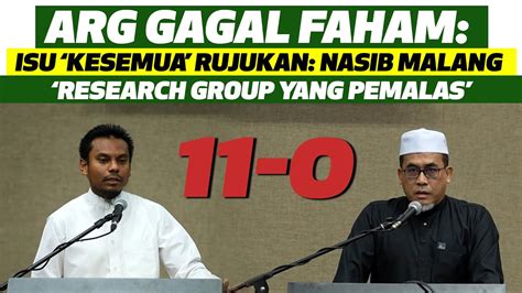 Salman 11 0 ARG ARG Gagal Faham Isu KESEMUA Rujukan Nasib Malang