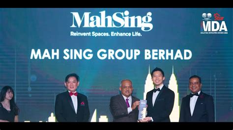 Mah Sing Group Berhad Malaysia Developer Awards 2022 YouTube