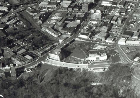 Downtown Greenville Sc Falls Park And Riverwalk Area As Seen In 1963