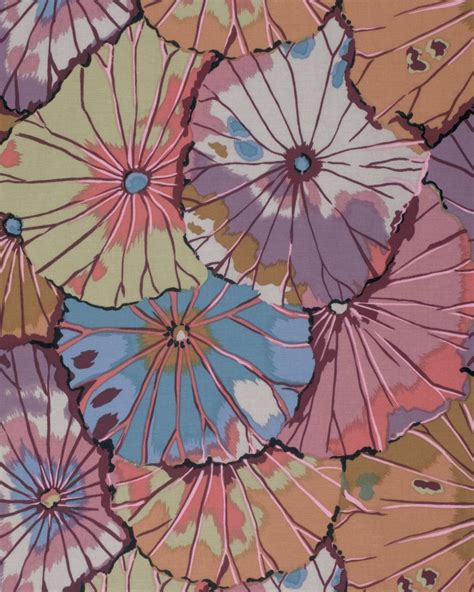 Hyggeligt Fabrics Lotus Leaf Kaffe Fassett Classic Pwgp29 Per 1 2 Yard 5 75