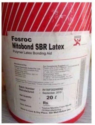 Fosroc Nitobond Sbr Latex Bonding Agents Bucket At Rs Litre