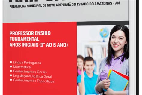 Baixar Apostila Prefeitura de Novo Aripuanã AM 2022 Professor Ensino