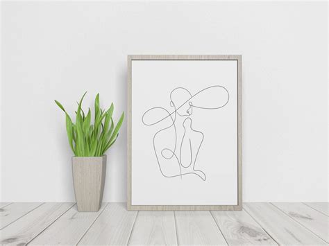 Woman Line Art Print 4 Woman Line Drawing Etsy Abstract Line Art Line Art Art Prints