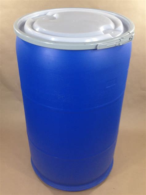 Blue Plastic Barrels and Drums – 5 Gallon to 55 Gallon | Yankee ...