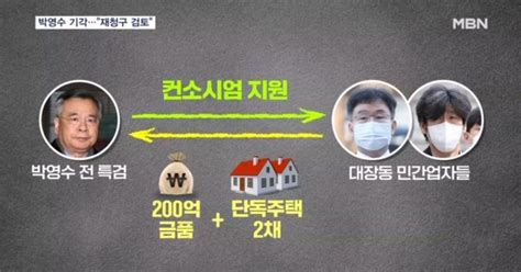 50억 클럽 박영수 구속영장 기각검찰 재청구 검토