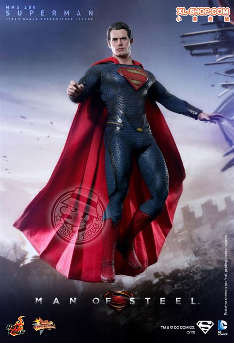 Hot Toys MMS200 Man Of Steel 1 6th Scale Superman Collectible Figure