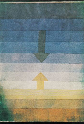 Paul Klee Separation In The Evening