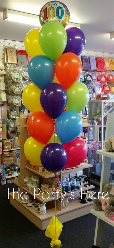 Huge 20 Balloon Bouquet For A 100th Birthday Celebrate Any Age Or