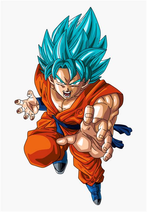 Goku En Super Saiyan Blue O Super Saiyan Dios Super Dragon Ball Goku