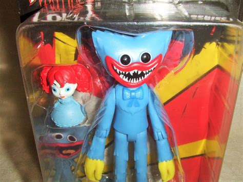 Poppy Playtime Scary Huggy Wuggy Posable 5 Action Figure Series 1