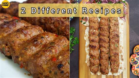 2 Different Turkish Adana Kebab Recipes Without Grill By Aqsas Cuisine