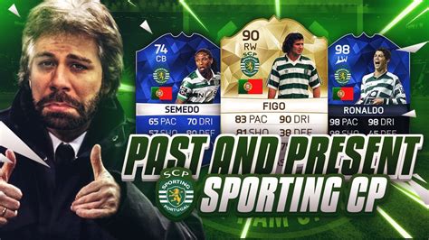 Past And Present Sporting Cp Squad Builder With Toty Ronaldo Fifa