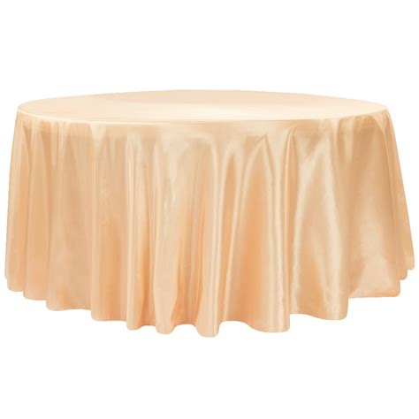 Wholesale Taffeta 120 Round Tablecloth Peach Cv Linens™