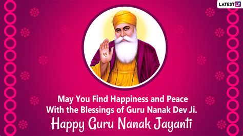 Guru Nanak Gurpurab 2020 Wishes Satnam Shri Waheguru Greetings Send