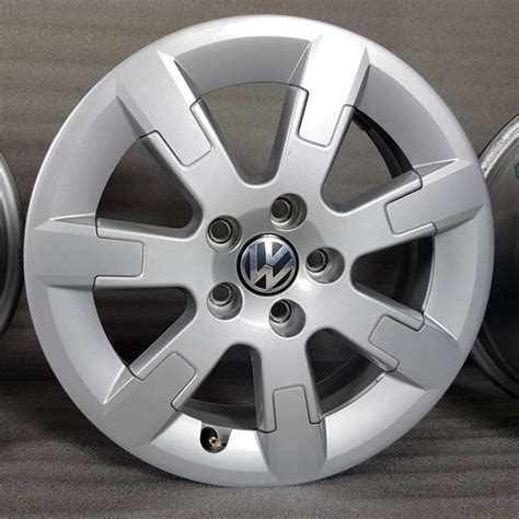 15 ALUFELGI FELGI VW POLO 6R 5 5x15 ET38 5x100 8107496145 Oficjalne