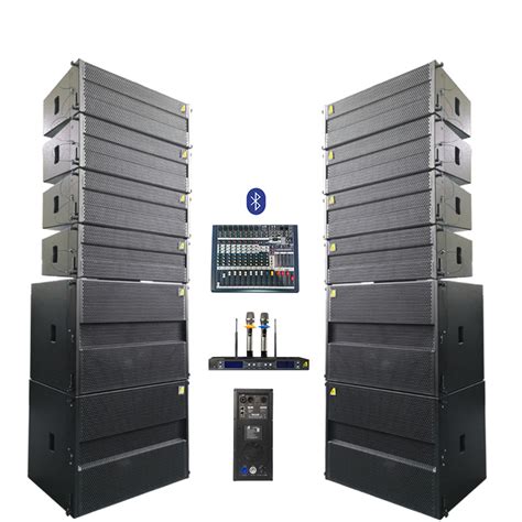 La208 Double 8 Inch Line Array Speaker PA Line Array Audio Loudspeaker