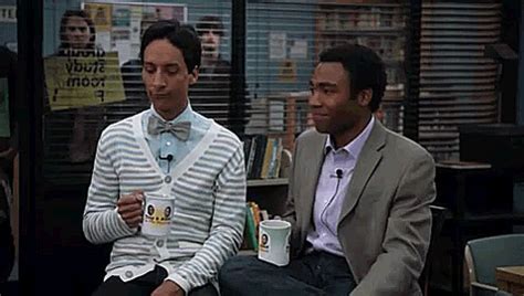 troy and abed in the morning gif | Tumblr