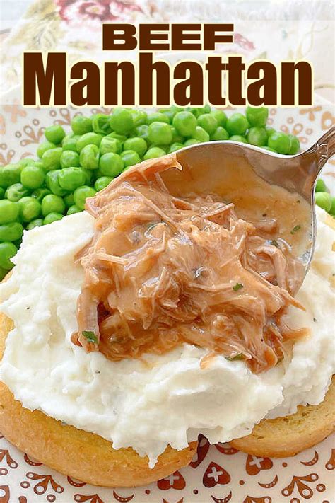 Beef Manhattan | Foodtastic Mom #potroast #leftovers #beefrecipes # ...