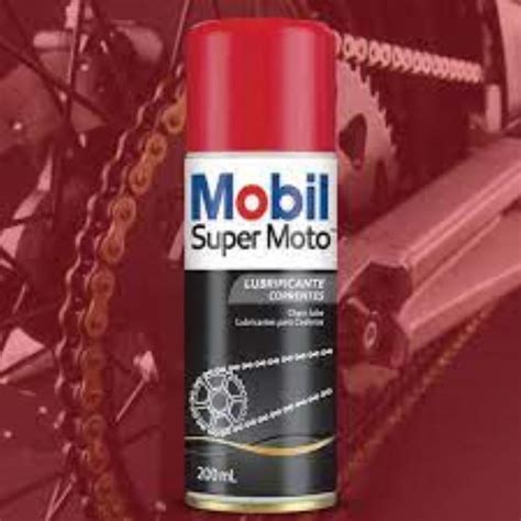 MOBIL SUPER MOTO LUBRIFICANTE DE CORRENTES CHAIN LUBE KRIKA MOTOS