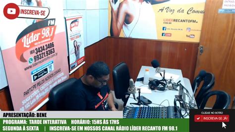 Radio Lider Recanto FM 98 1 YouTube