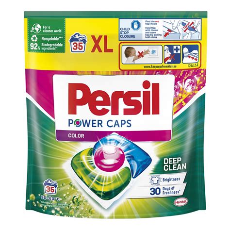 Persil Power Caps Kapsu Ki Do Prania Koloru Szt Allegro Pl