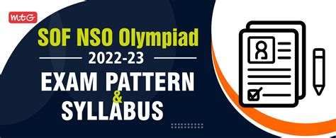 Sof Nso Olympiad 2022 23 Exam Pattern And Syllabus