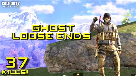 GHOST LOOSE ENDS GAMEPLAY CALL OF DUTY MOBILE BATTLE ROYALE